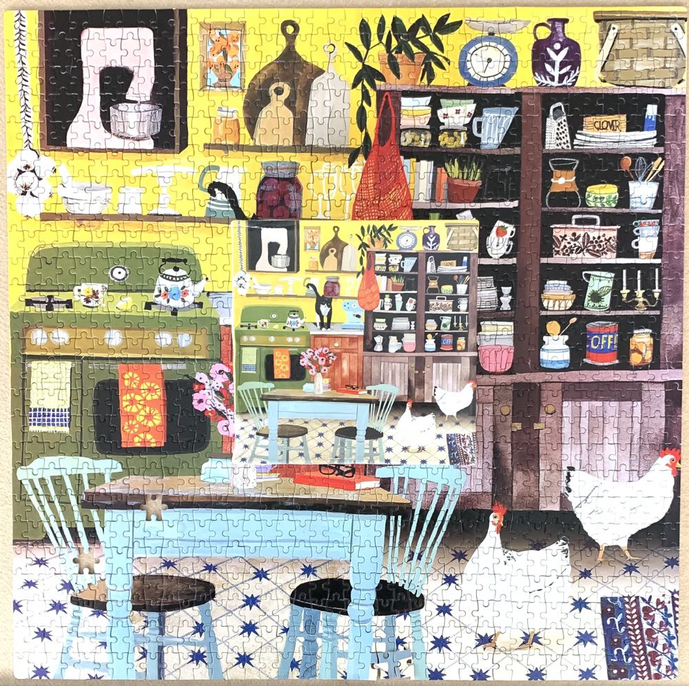 Cat in Kitchen - Asian Brand puzzle collectible - Main Image 2