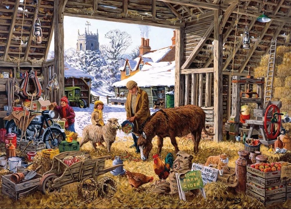 The Cider Barn - Gibsons puzzle collectible [Barcode 5012269060577] - Main Image 2