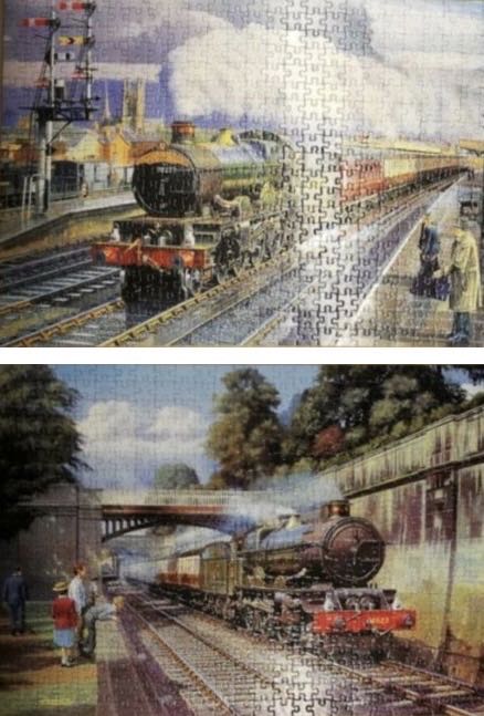 Up Main & Down Loop - Gibsons puzzle collectible [Barcode 5012269050493] - Main Image 4