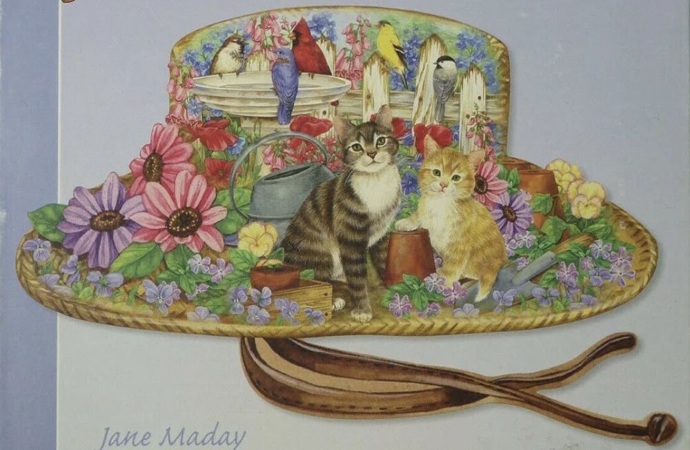 Sunshine Garden Hat 🟦 - Bits & Pieces Puzzle puzzle collectible [Barcode 0704812473730] - Main Image 2