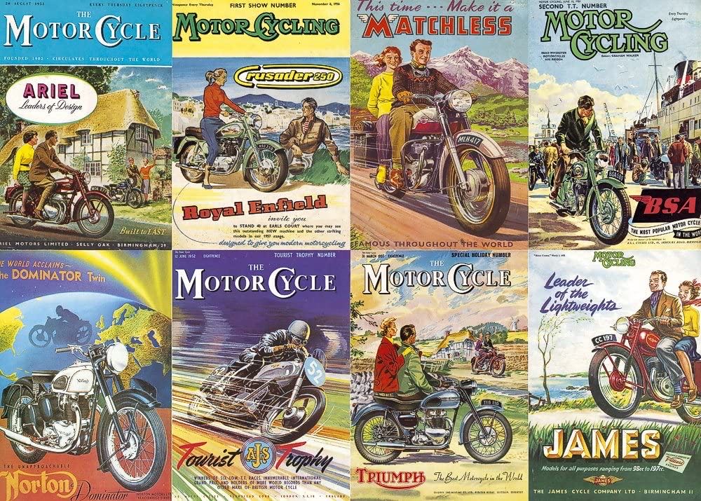 Great British Bikes 1940s-1960s - Gibsons puzzle collectible [Barcode 5012269060201] - Main Image 3
