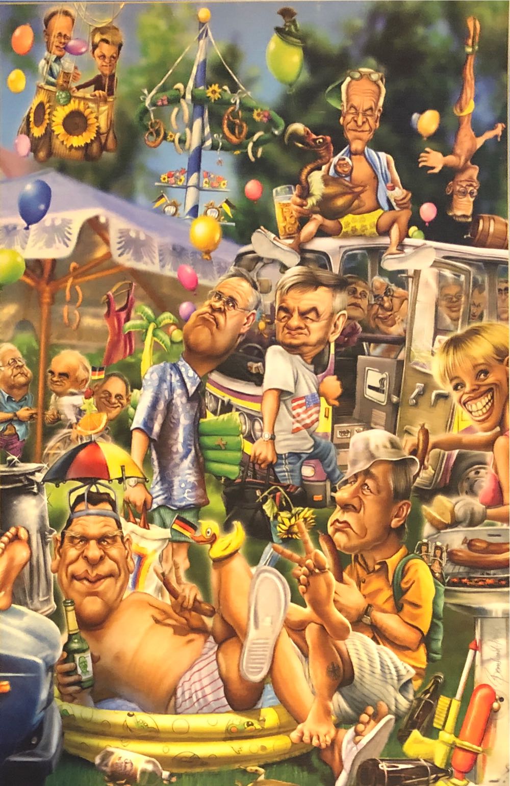 Gartenparty - Clementoni puzzle collectible [Barcode 8005125901173] - Main Image 2