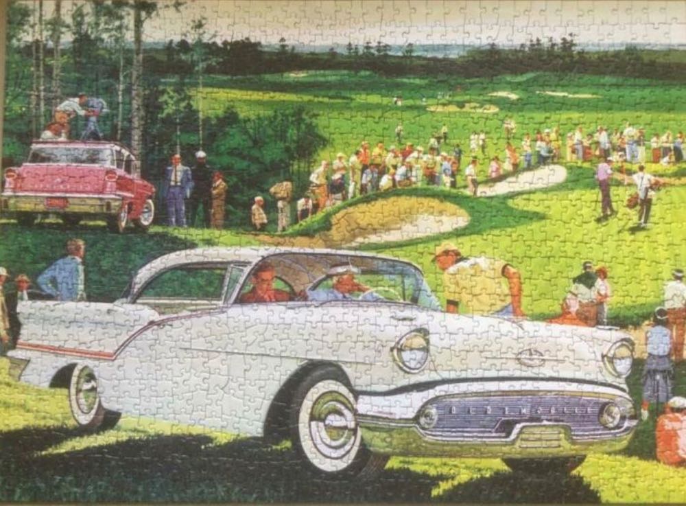 On The Green - New York Puzzle Company puzzle collectible [Barcode 819844010478] - Main Image 3