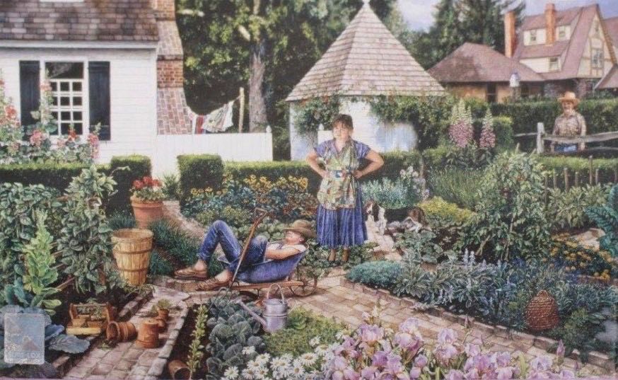 The Lazy Gardener - WHSMITH puzzle collectible [Barcode 00419338] - Main Image 3