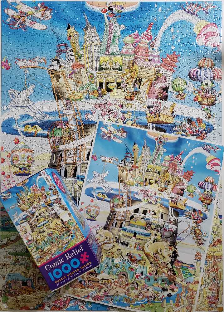 Comic Relief - Ceaco puzzle collectible [Barcode 9781934232996] - Main Image 3