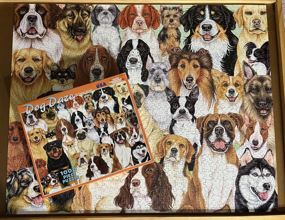 Dog Daze - White Mountain Puzzles puzzle collectible [Barcode 724819252046] - Main Image 3