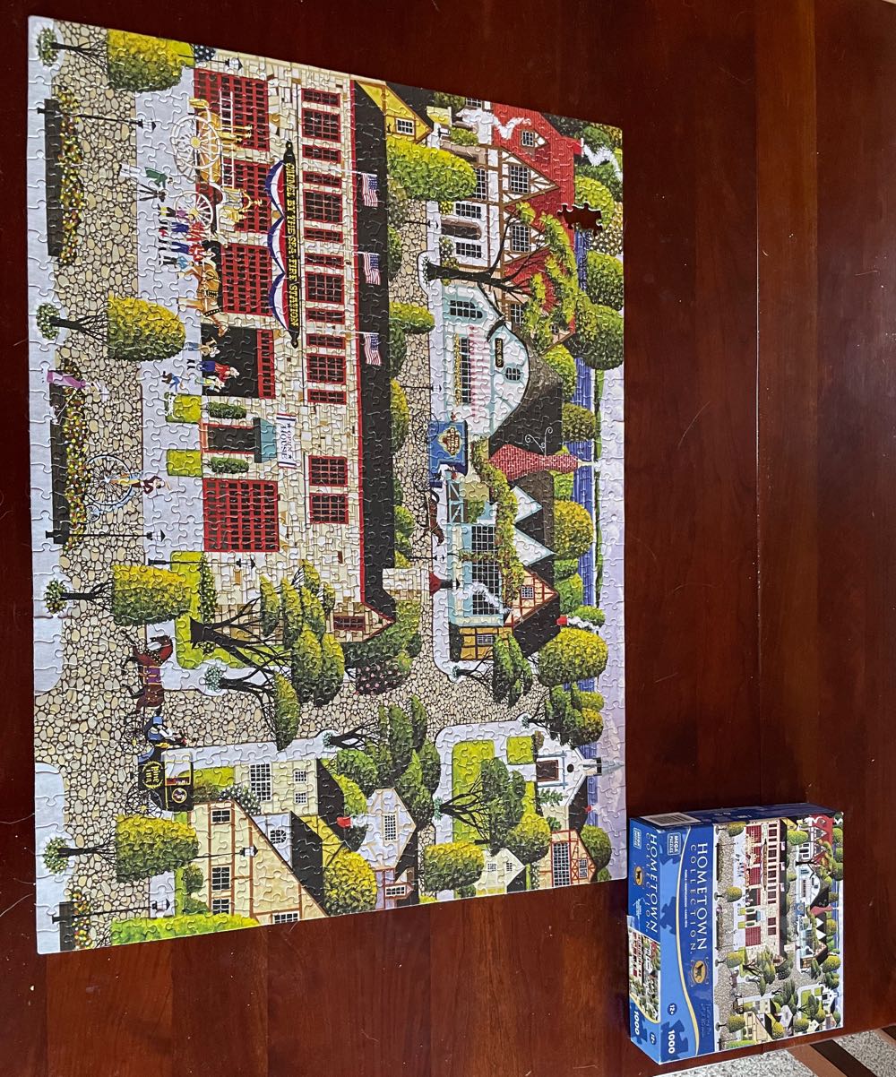 Carmel By The Sea Fire Station - Hometown Collection puzzle collectible - Main Image 2