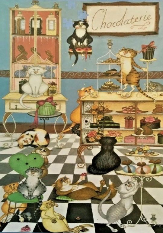 Chocolaterie - WHSMITH puzzle collectible [Barcode 30072398] - Main Image 2