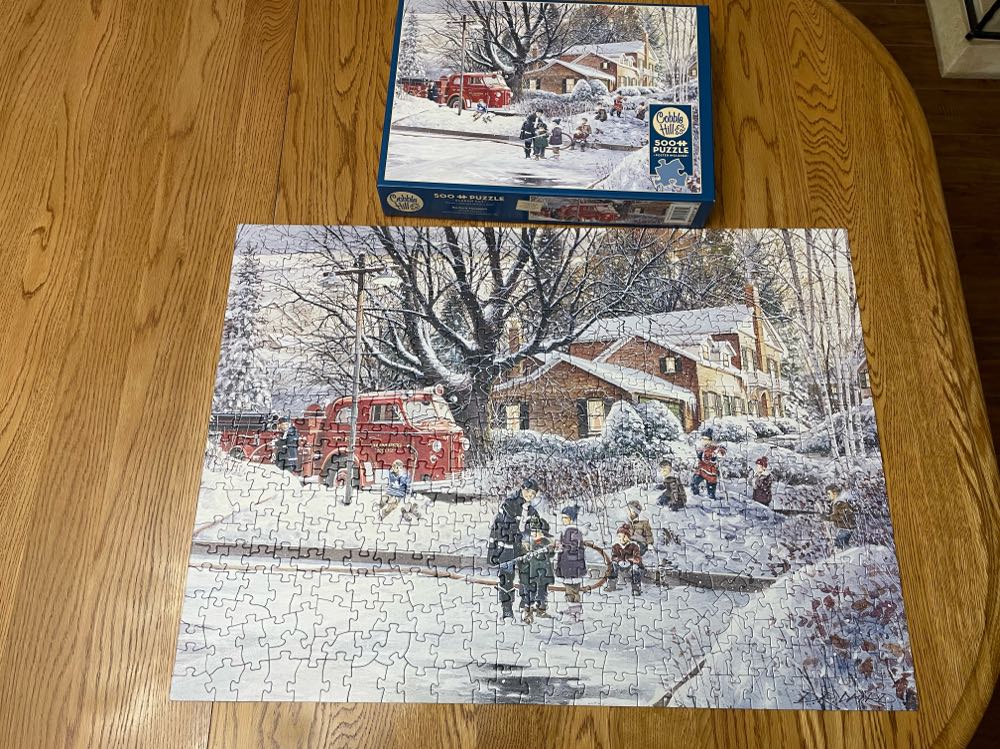 Big Game Tonight - Cobble Hill puzzle collectible - Main Image 3