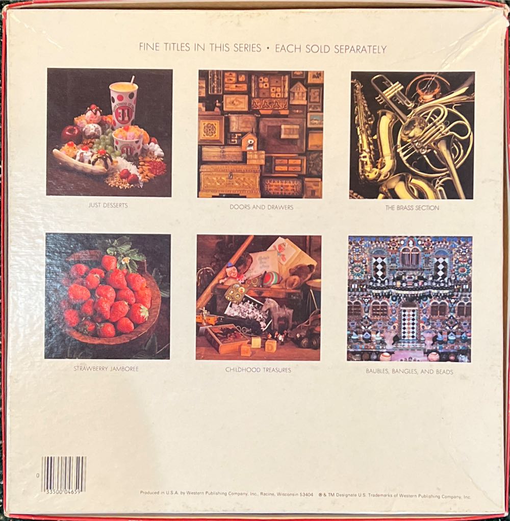Just Desserts - 811, 3/29/25-SOLD - Western Publishing Company puzzle collectible [Barcode 033500046599] - Main Image 2