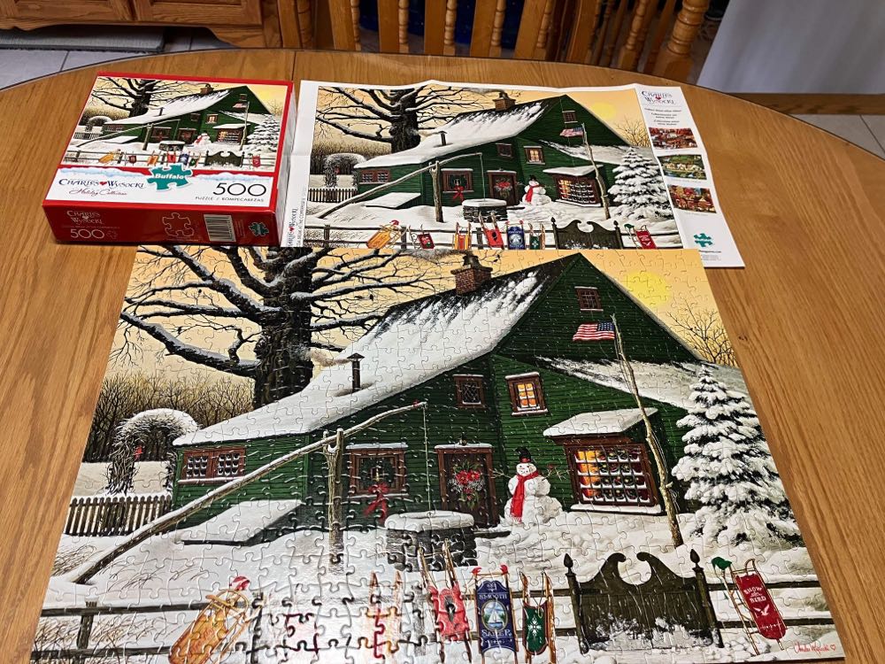 Cocoa Beach At The Copperfields - Buffalo Charles Wysocki puzzle collectible - Main Image 2