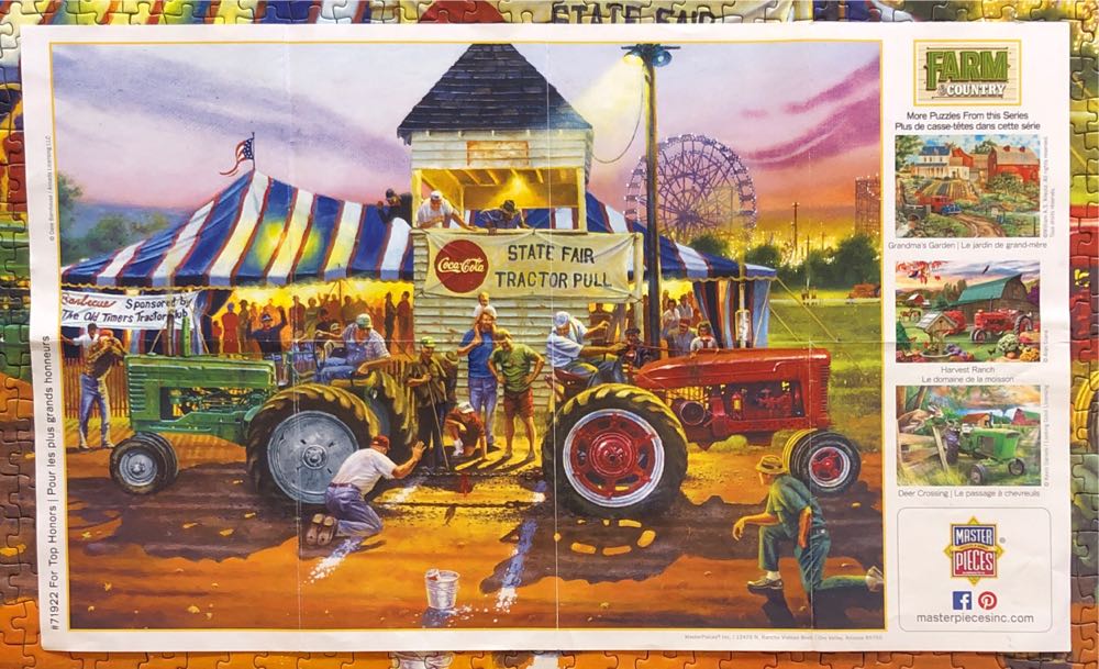 Farm and Country: For Top Honors - MasterPieces puzzle collectible [Barcode 705988719226] - Main Image 3