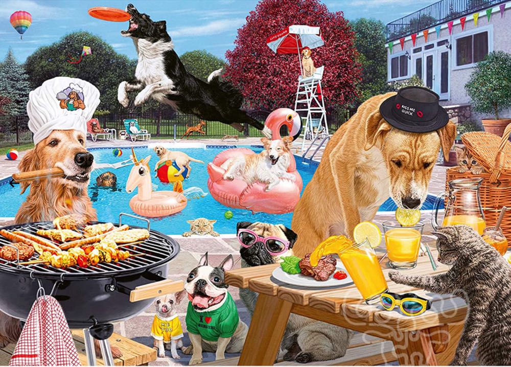 Dog Days Of Summer - Ravensburger puzzle collectible - Main Image 2
