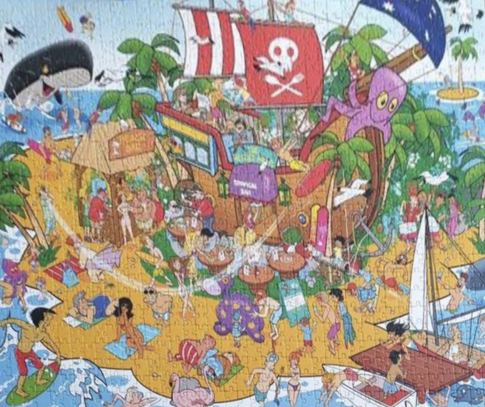 Pirate Ship / Piratenschip🟦 - Goliath That’s life puzzle collectible [Barcode 8720077202832] - Main Image 3