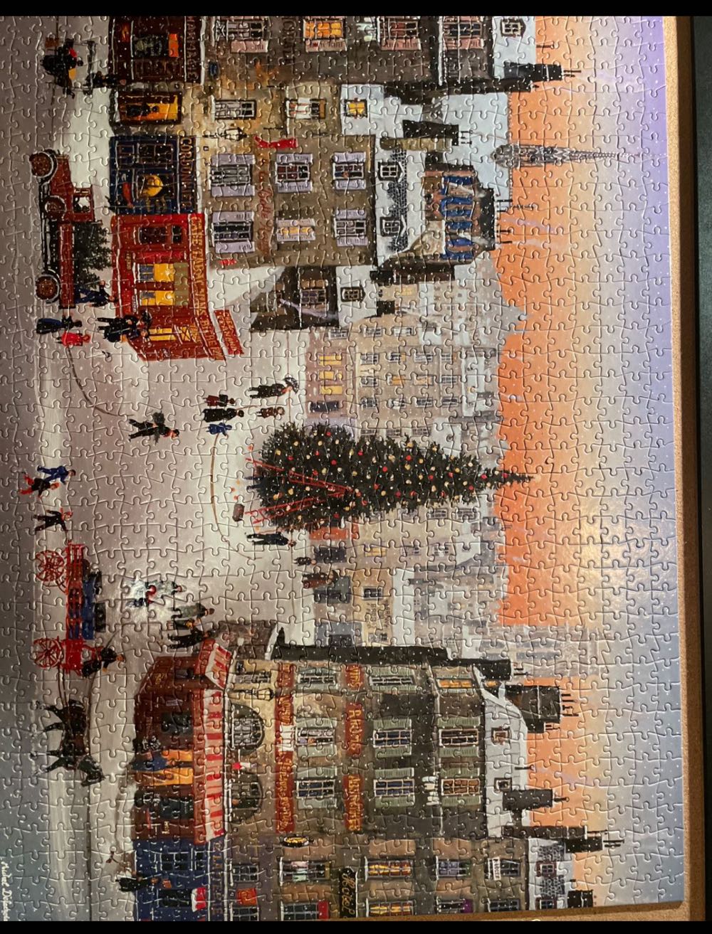 Noel Est De Retour - Buffalo Games puzzle collectible [Barcode 079346121328] - Main Image 2