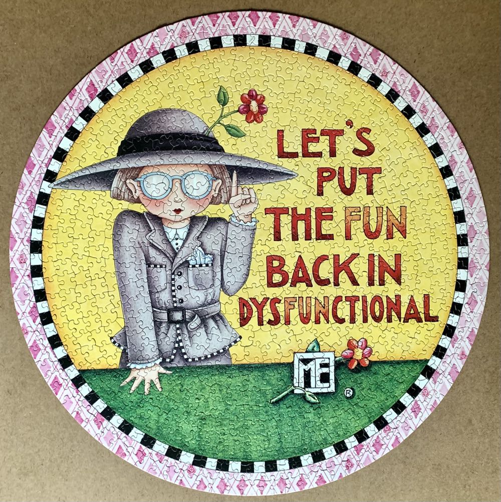 Lives,get One- New- STEPHANIE - Ceaco puzzle collectible [Barcode 021081029568] - Main Image 2