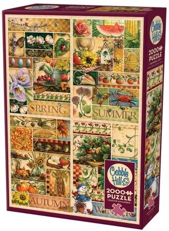 The Four Seasons - Cobble Hill Puzzle Company puzzle collectible [Barcode 0625012890045] - Main Image 4