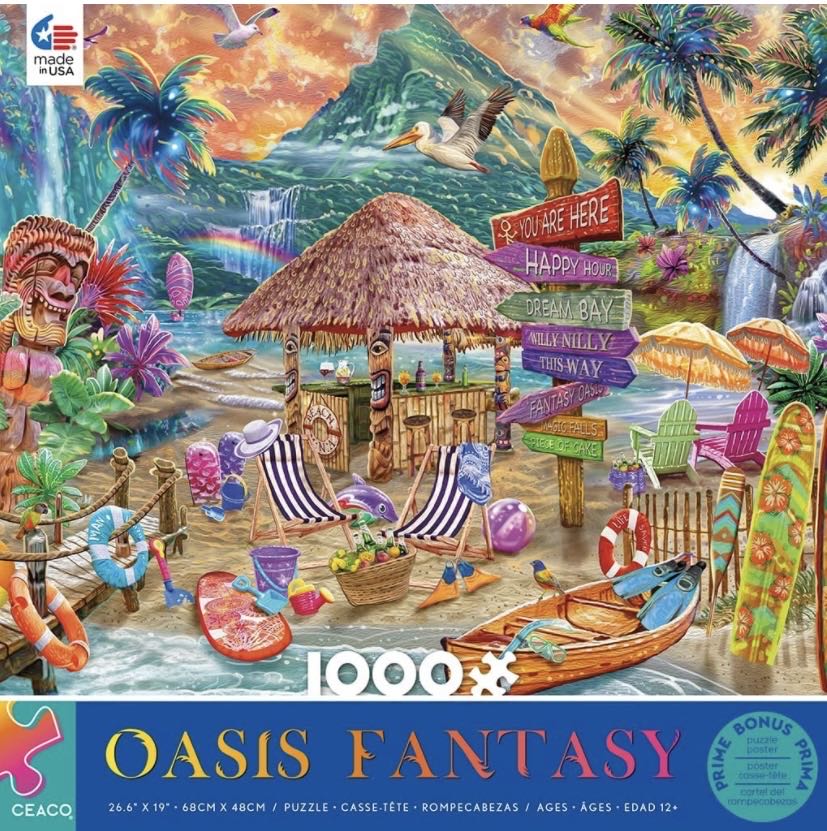 Oasis Fantasy - Ceaco puzzle collectible - Main Image 2