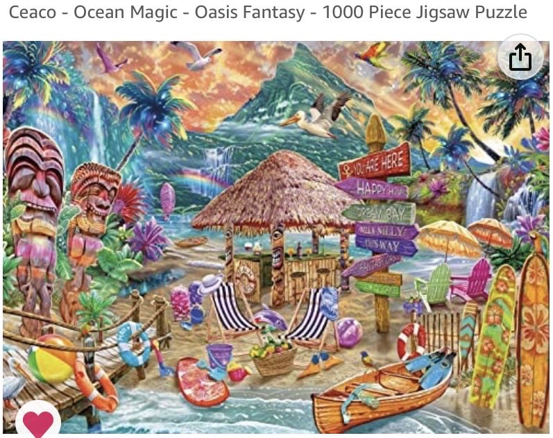 Oasis Fantasy - Ceaco puzzle collectible - Main Image 3
