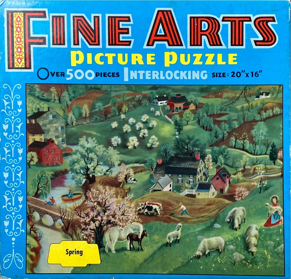 Spring - Fine Arts puzzle collectible - Main Image 2