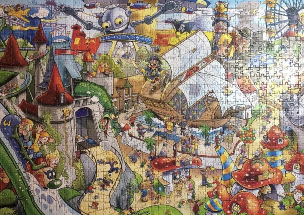 Amusement Park / Pretpark 🟦 - Goliath That’s life puzzle collectible [Barcode 8719817057672] - Main Image 3