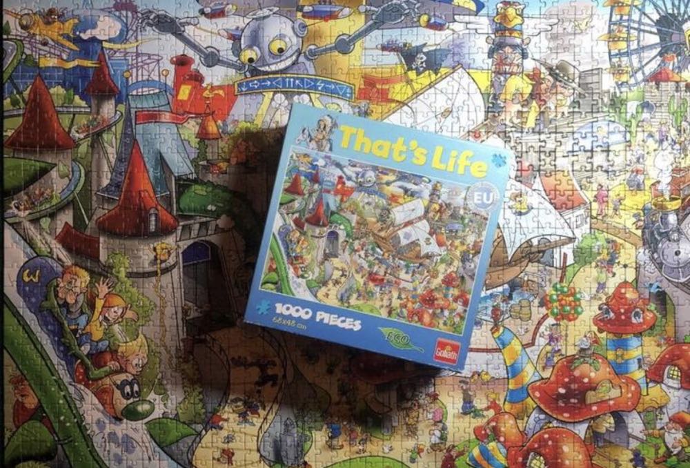 Amusement Park / Pretpark 🟦 - Goliath That’s life puzzle collectible [Barcode 8719817057672] - Main Image 4
