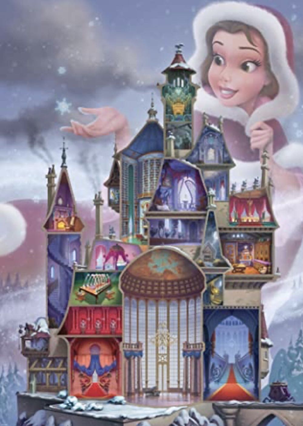 Disney Castle Collection Belle - Ravensburger puzzle collectible [Barcode 4005556173341] - Main Image 2