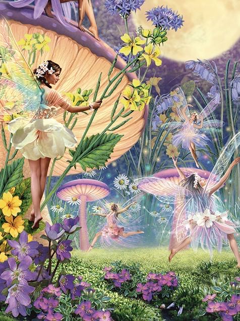 Fairy Dance In The Twilight - Jumbo puzzle collectible [Barcode 8710126188460] - Main Image 2