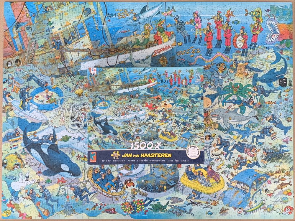 Undersea Fun - Ceaco puzzle collectible - Main Image 2