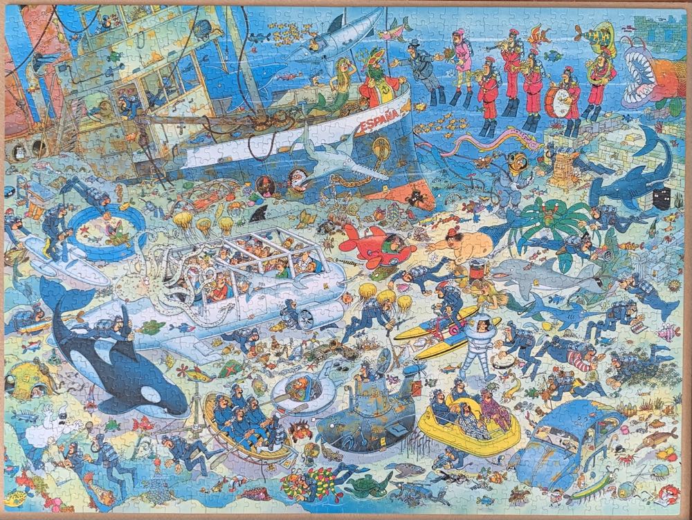 Undersea Fun - Ceaco puzzle collectible - Main Image 3