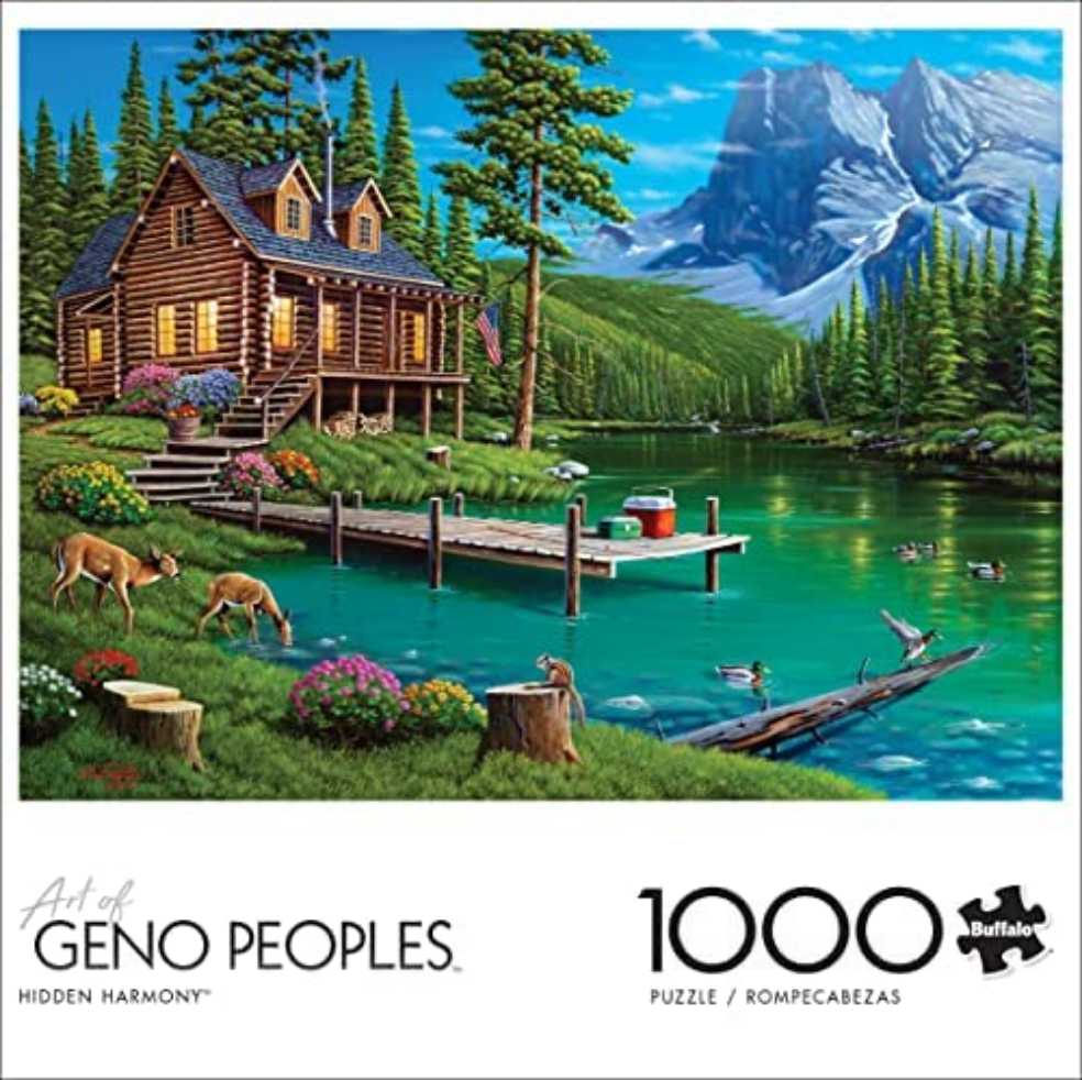 Hidden Harmony - Buffalo puzzle collectible [Barcode 079346116393] - Main Image 2