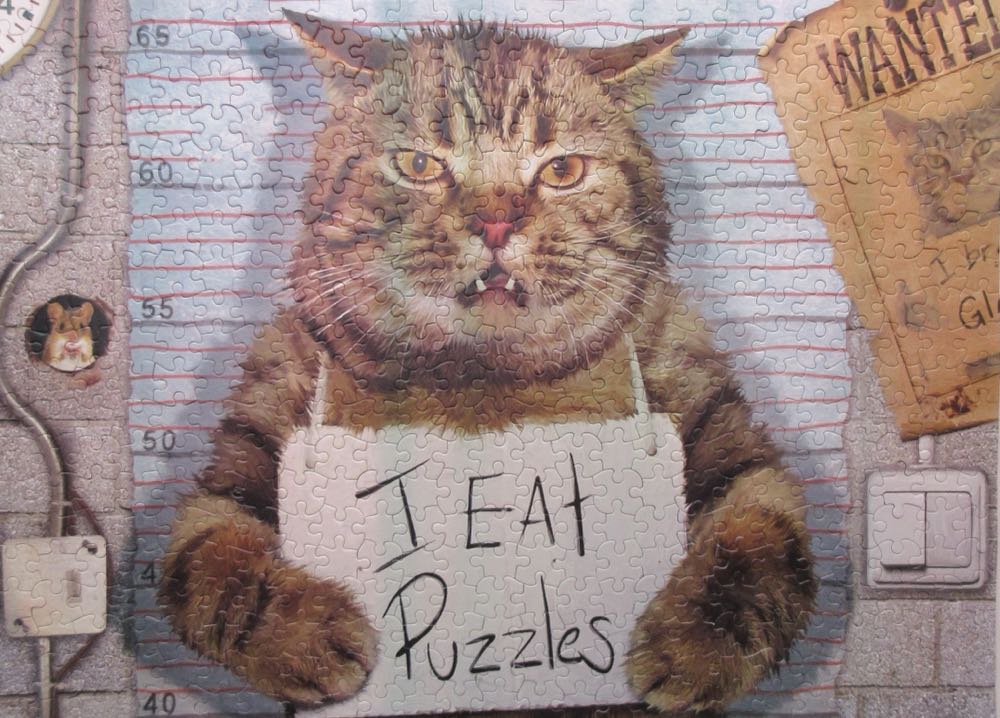 Feline Felon  - Eurographics puzzle collectible [Barcode 628136657860] - Main Image 3