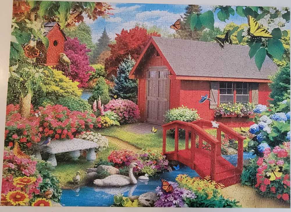 Over The Bridge - MasterPieces puzzle collectible [Barcode 705988611964] - Main Image 2