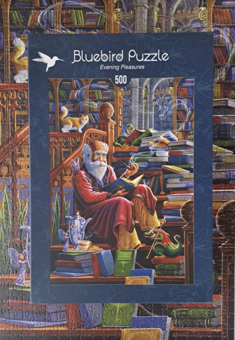 Evening Pleasures - Bluebird Puzzle puzzle collectible [Barcode 3663384702174] - Main Image 4