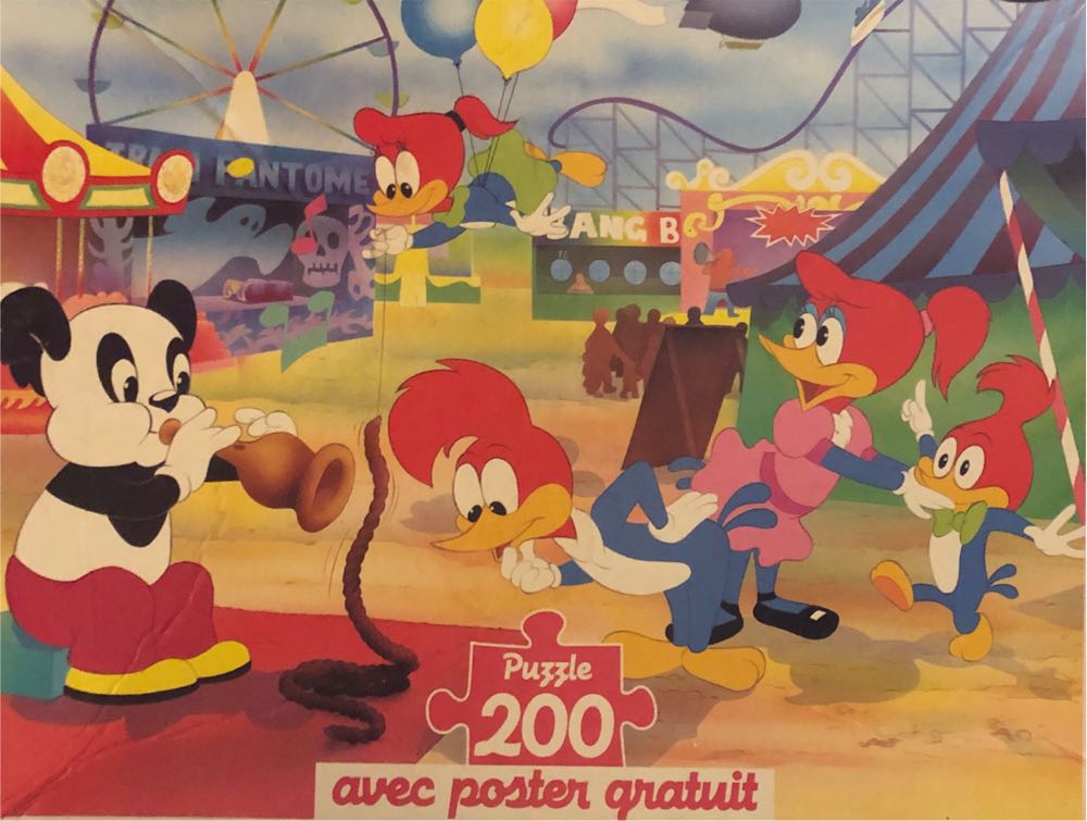 Woody Woodpecker 🟦 - Ravensburger/Nathan puzzle collectible [Barcode 3254775553507] - Main Image 2