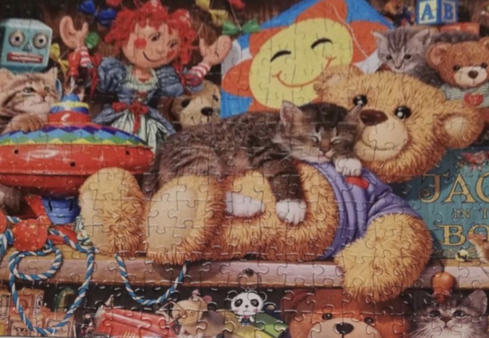 Toy Cupboard Kitten (TE KOOP €3,50) - Anatolian puzzle collectible [Barcode 8698543133419] - Main Image 3