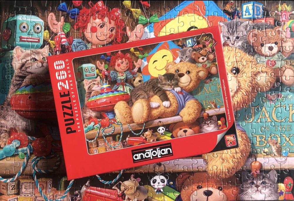 Toy Cupboard Kitten (TE KOOP €3,50) - Anatolian puzzle collectible [Barcode 8698543133419] - Main Image 4