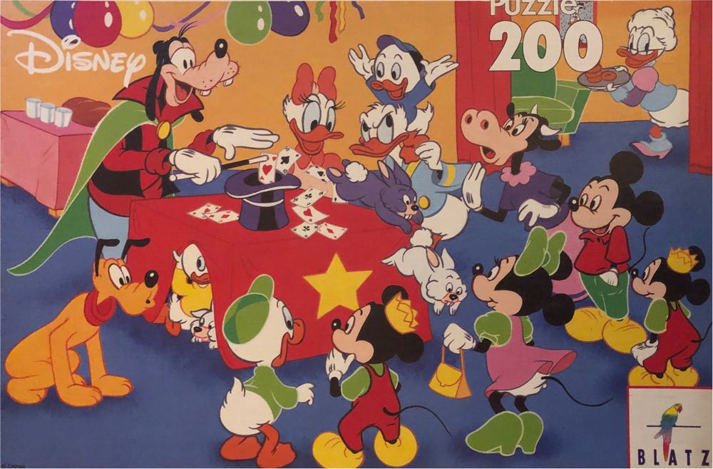 Disneys Goofy Als Goochelaar 🟦 - Blatz puzzle collectible [Barcode 4001504559335] - Main Image 2