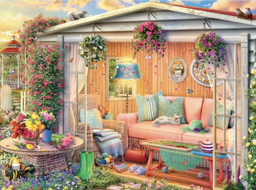 Escape to the Shed - Buffalo puzzle collectible [Barcode 079346119592] - Main Image 2