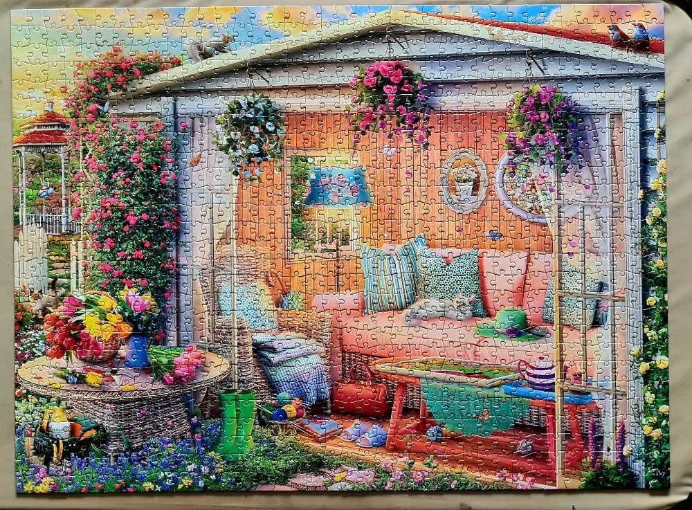 Escape to the Shed - Buffalo puzzle collectible [Barcode 079346119592] - Main Image 4