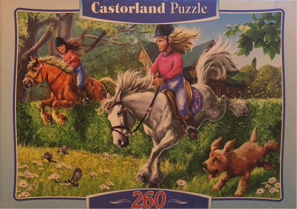 Horse Jumping 🟦 - Castorland puzzle collectible [Barcode 5904438026913] - Main Image 1