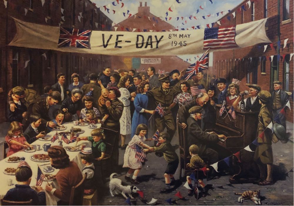 VE Day 🟦 - Gibsons puzzle collectible [Barcode 5012269027051] - Main Image 2