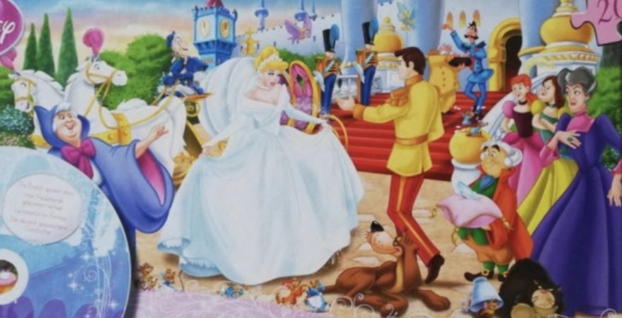 Cinderella / Assepoester Panorama🟦 - King puzzle collectible [Barcode 8710125048529] - Main Image 2