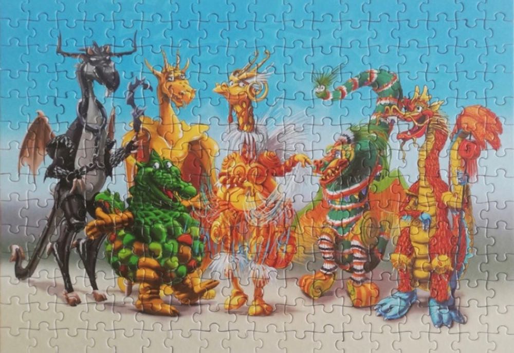 Monsters 🟦 - Phantasialand puzzle collectible - Main Image 3