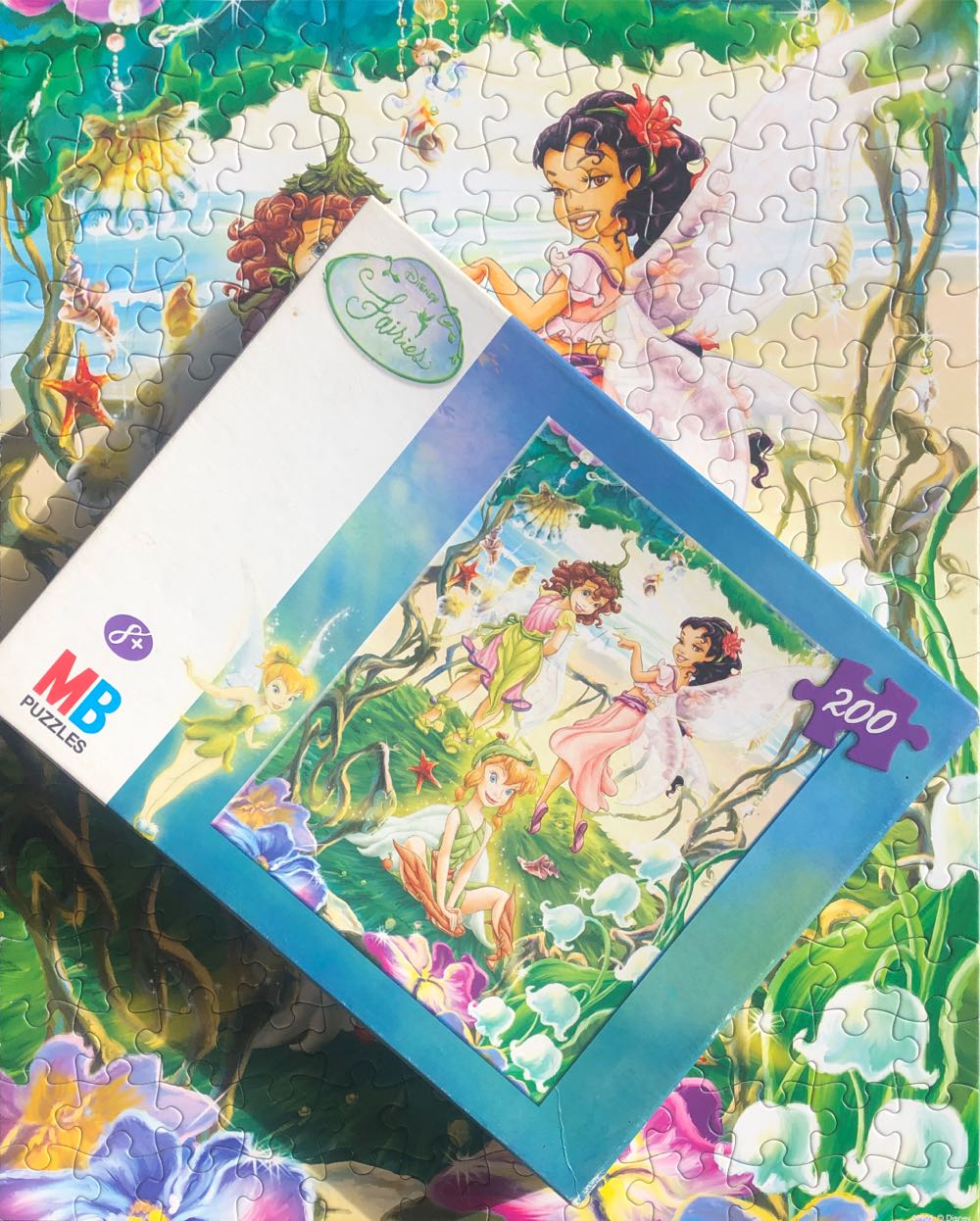 Fairies 🟦 - Milton Bradley (MB) puzzle collectible [Barcode 5010994291150] - Main Image 4