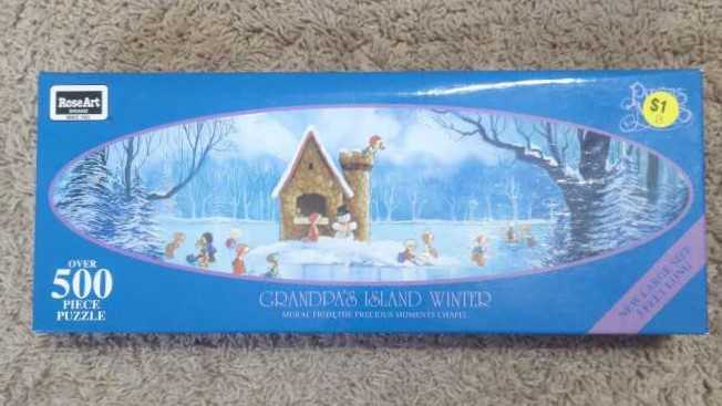 Piece Jigsaw Puzzle Wh Smith Life In The Country Swan Cottage Complete 2017