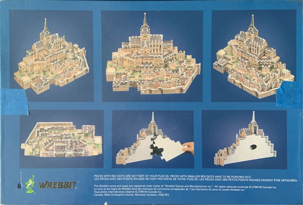 Mont-Saint-Michel - Wrebbit puzzle collectible [Barcode 772666005032] - Main Image 2