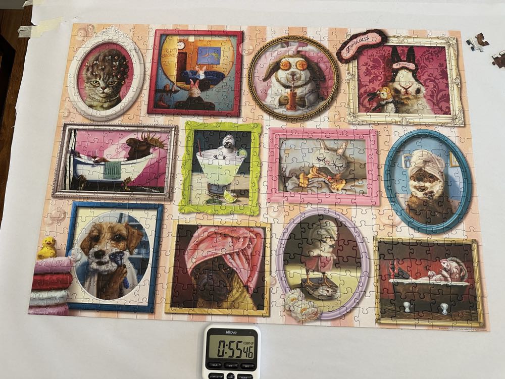 A Day At The Spa-Jennifer - Eurographics puzzle collectible [Barcode 628136657761] - Main Image 2