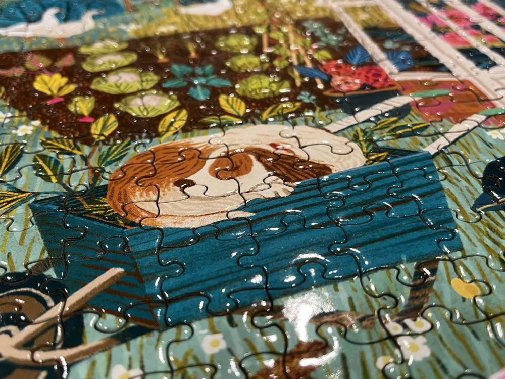 English Hedgerow - Eeboo puzzle collectible [Barcode 689196514111] - Main Image 4