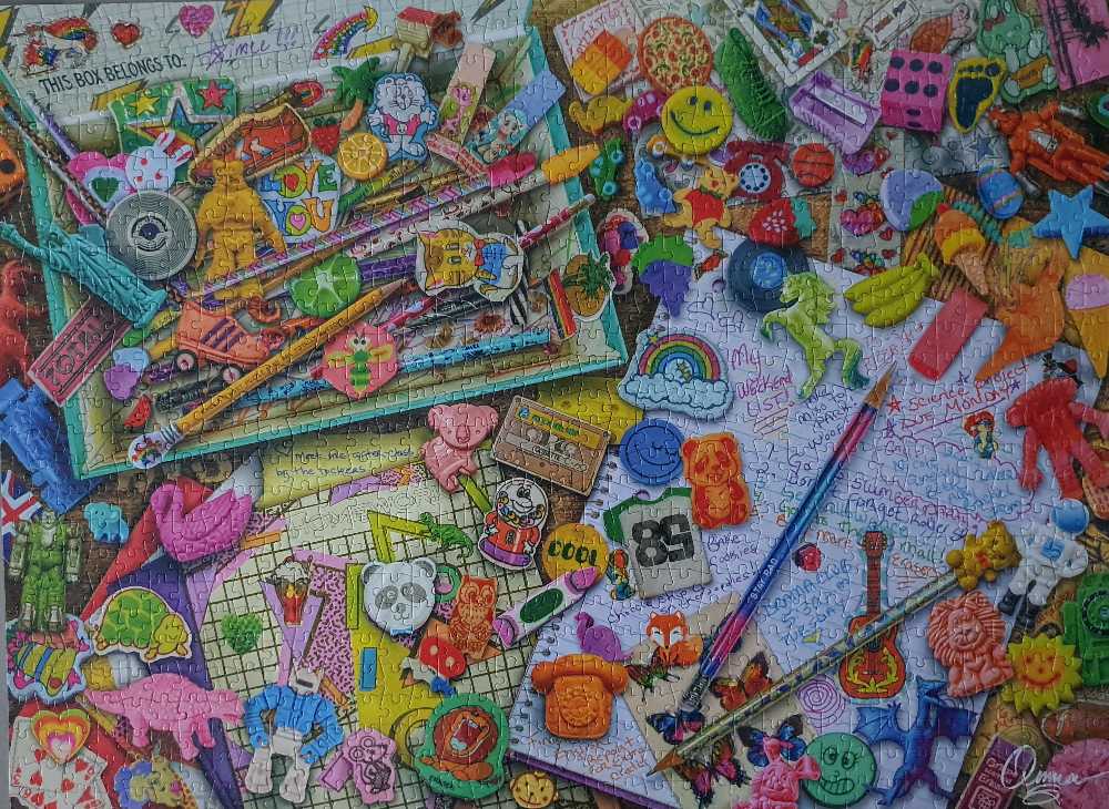 My Awesome Collection 1989 - Buffalo puzzle collectible [Barcode 079346127399] - Main Image 2